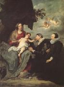 Anthony Van Dyck The Virgin and Child with Donors (mk05) oil